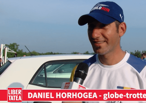 Euro 2016. Un suporter român a luat-o la pas până în Franța. Horhogea, băiat vânjos, și călare, și pe jos! VIDEO EXCLUSIV