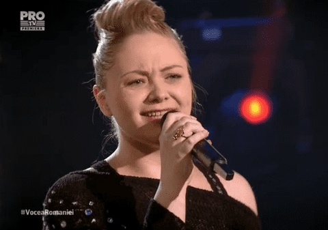 Vocea României 2016. Ada, fiica lui Cornel Palade, a urcat pe scenă la Vocea României