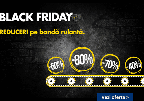 Reducerile Flanco de Black Friday 2016! 300.000 de produse în stoc și reduceri de 80%