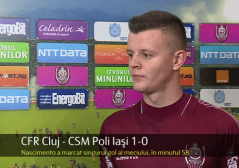 Răzvan Horj a fost implicat într-un accident rutier. Fundașul de la CFR Cluj și-a făcut mașina praf