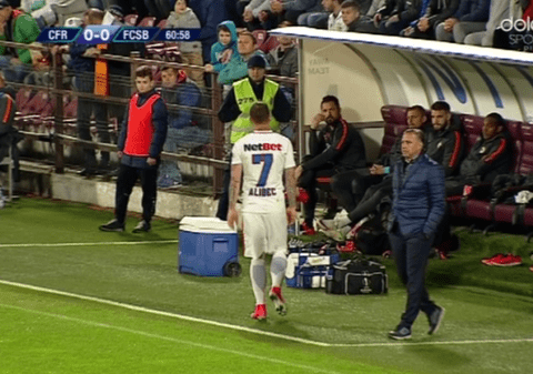 Detaliul neobservat de mulți la scandalul dintre Alibec și Reghecampf: ”Nu și-au dat mâna...”