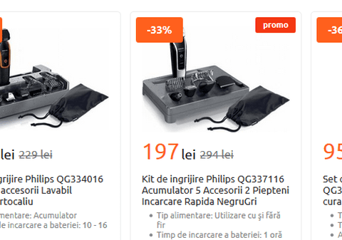 Aparate de bărbierit ieftine de Black Friday 2017. Prețuri avantajoase în noaptea cu cele mai mari reduceri
