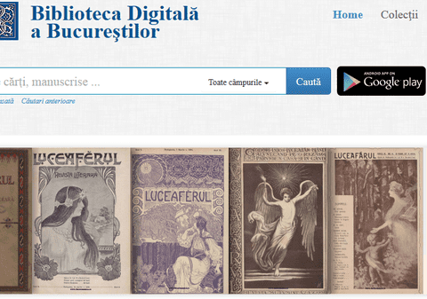 Biblioteca Digitală a Bucureștilor e din nou online. "Un proiect de peste 3 milioane de euro"
