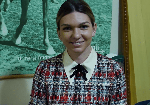 Simona Halep, așa cum n-ați mai văzut-o niciodată | VIDEO