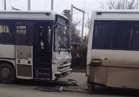 Accident cu trei autobuze în Satu Mare. Patru pasageri, răniți în urma carambolului / FOTO&VIDEO