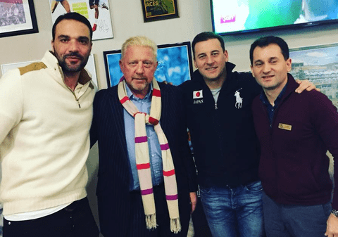 Boris Becker, în România!