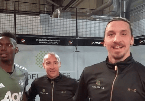Zlatan Ibrahimovic investește în padbol | VIDEO