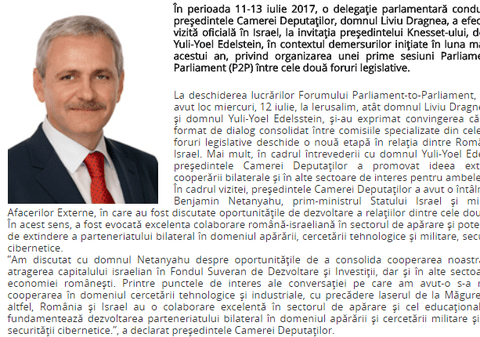 Liviu Dragnea, prins cu minciuna. A discutat sau nu despre Fondul Suveran cu liderii din Israel? Cele două declaraţii care se contrazic