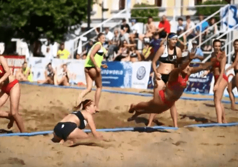 Europenele de handbal pe plajă, la Baia Mare. Portărița Yuliya Dumanska, ambasadoarea competiției. În România vin 400 de sportivi din 15 țări