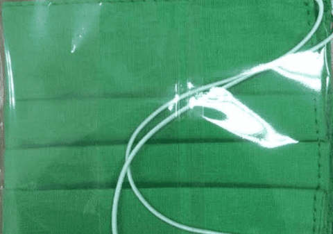 Măști false produse în fabrici din București