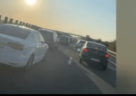 Trafic îngreunat în drum spre mare. Accident cu trei mașini pe Autostrada Soarelui
