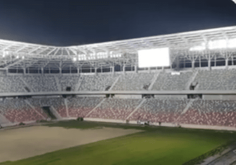 VIDEO | A fost testată nocturna noului stadion Steaua. Arena este aproape gata