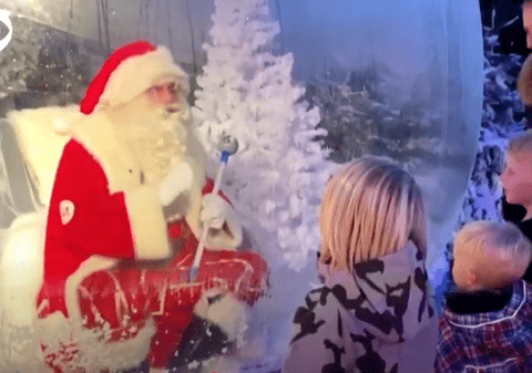 VIDEO |  Cum se protejează Moș Crăciun de noul coronavirus în Danemarca