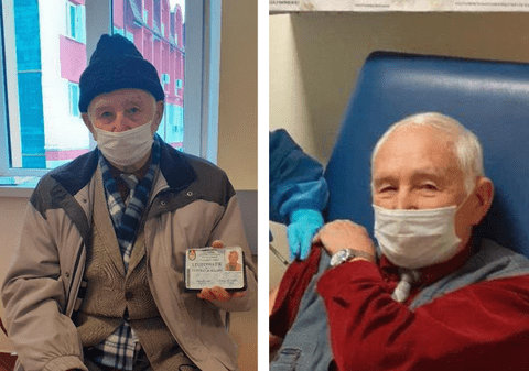 Un veteran de război, dat ca exemplu timpul campaniei de vaccinare. Bărbatul de 91 de ani a făcut ultimul vaccin important când avea 6 ani