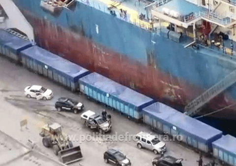 Marinari egipteni, reținuți cu focuri de armă, în portul Constanța