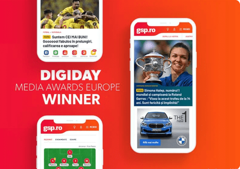 Gazeta Sporturilor a câștigat trofeul european pentru „Best site design”