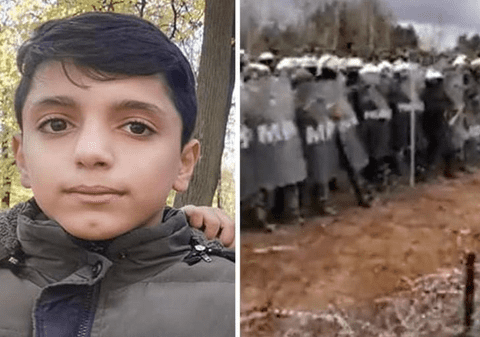 „Nu renunț, aștept aici”. Povestea lui Redost Ahmad, un copil kurd care a devenit simbolul migranților aflați la granița Belarusului cu Polonia