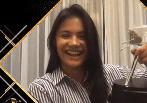 Emma Răducanu  a fost votată la BBC Personalitatea Sportivă a Anului 2021 în Marea Britanie