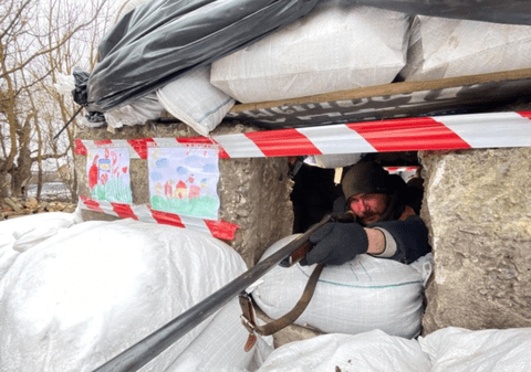 „Oamenii noștri nu dorm”. Cum arată un avanpost al partizanilor ucraineni, condus de veterana Valentina