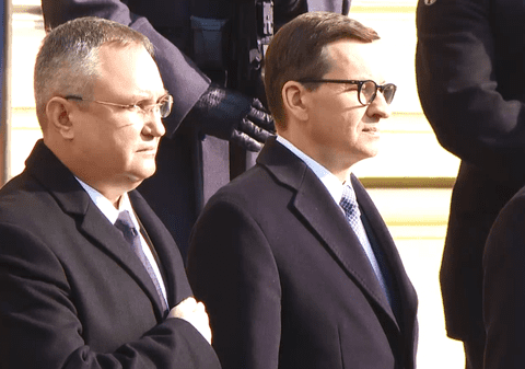 Premierul Nicolae Ciucă, la Varşovia, la  şedinţa comună a Guvernelor Poloniei şi României. În programul zilei, o întrevedere cu președintele Andrzej Duda