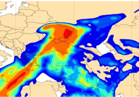 Un val de praf saharian va ajunge în România, anunță ANM