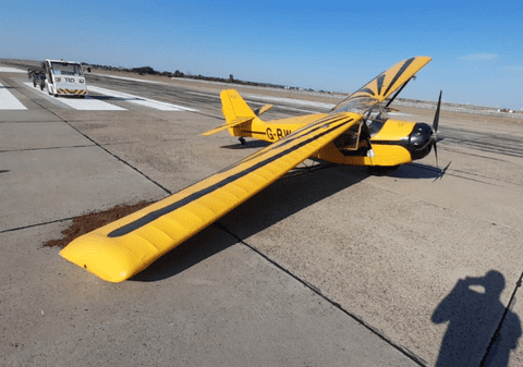 Un avion a aterizat forțat pe Aeroportul Mihail Kogălniceanu din Constanța, după o defecțiune tehnică