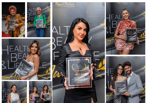 Adriana Ticu a primit, în cadrul galei Health, Beauty & Lifestyle Awards, premiul pentru ,,Performanță în Realizarea Cursurilor de Înfrumusețare" – ADIT CENTRU DE INSTRUIRE MOLDOVA