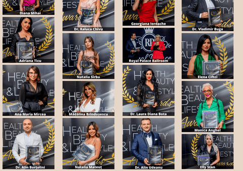 Frumusețea, grija și sănătatea au fost premiate la un eveniment doar al lor! Află cine sunt oamenii de succes ai momentului