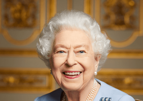 Ultima fotografie oficială cu regina Elisabeta a II-a. Portretul, publicat în ziua înmormântării