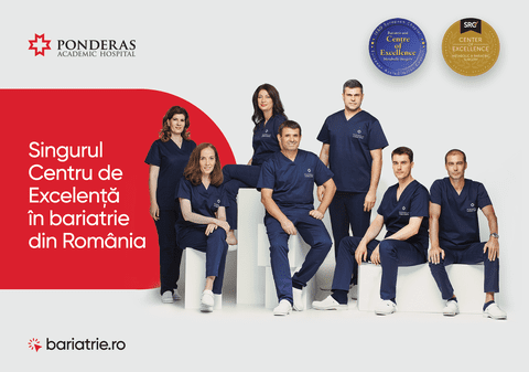 Pacient bariatric operat în Turcia, salvat de echipa Centrului de Excelență în Chirurgia Bariatrică din Ponderas Academic Hospital