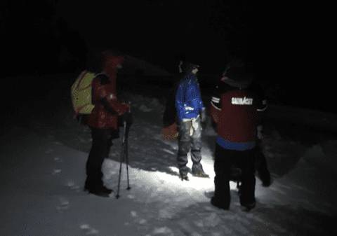 25 de turişti blocați în zona Bâlea, recuperați de salvamontişti. Strat de zăpadă „consistent” la altitudini de peste 1.800 de metri