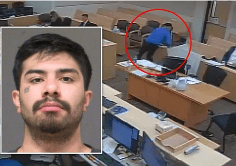 Un suspect de crimă a fugit din tribunal, în SUA, după ce polițiștii i-au scos cătușele. Unde a fost găsit