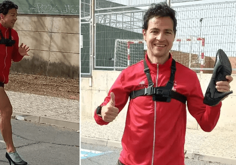 A fost bătut recordul cursei de 100 de metri pe tocuri. Cine a reușit performanța, înscrisă deja în Guinness Book