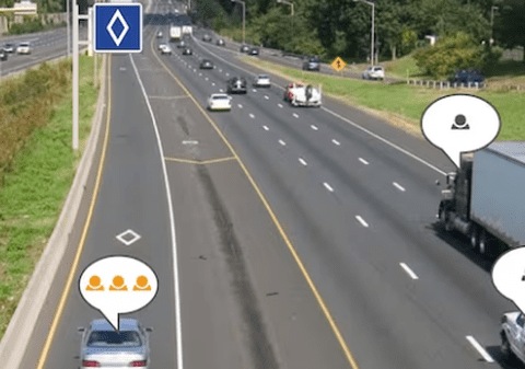 Ce înseamnă acest nou semn rutier de pe autostrăzile din Franța. Nu ești atent, plătești amendă