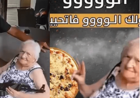 Armata a demolat o pizzerie palestiniană. Își făcea reclamă cu poza unei bunici care a fost răpită de teroriștii Hamas