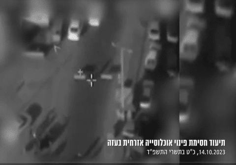 Hamas îi împiedică pe civilii palestinieni să plece din nordul Gaza, instituind baraje rutiere, susține armata israeliană VIDEO