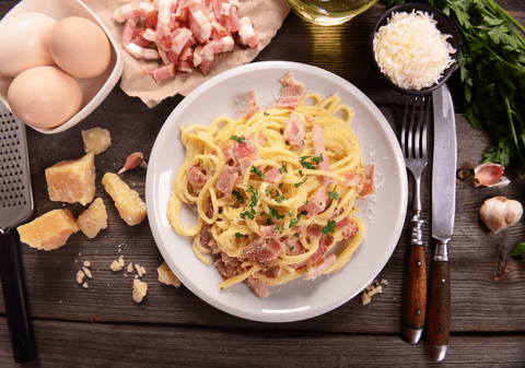 Istoria pastelor carbonara - rețeta originală