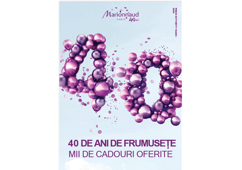 Marionnaud sărbătorește 40 de ani de frumusețe și dedicare