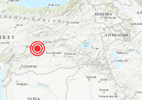 Cutremur de 5,9 grade în estul Turciei, resimțit în provincii din Siria  | VIDEO