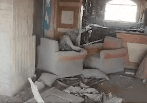 Ultimele clipe ale liderului Hamas. Yahya Sinwar, filmat cu drona chiar înainte să fie ucis de israelieni | VIDEO