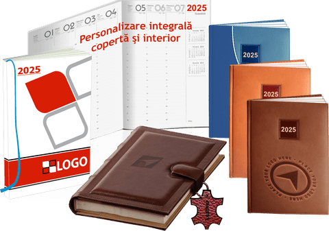 De ce o agendă personalizată de la tipografia Global Print poate fi cheia unui an mai productiv?