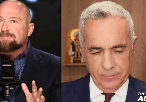 Călin Georgescu, interviu pentru conspiraționistul american Alex Jones: „NATO și UE vor să pornească Al Treilea Război Mondial, iar poarta de acces este România”