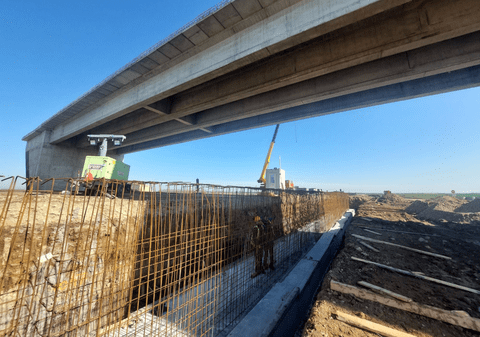 Progres pe șoseaua care va lega DN 69 de A1: o rută mai rapidă de la Timișoara spre autostradă