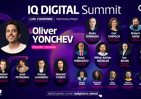 Piteștiul devine centrul dezbaterii despre AI și viitorul industriei auto, la IQ Digital Summit