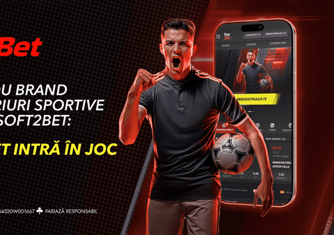TopBet intră în joc: Noul brand de pariuri sportive marca Soft2Bet din România