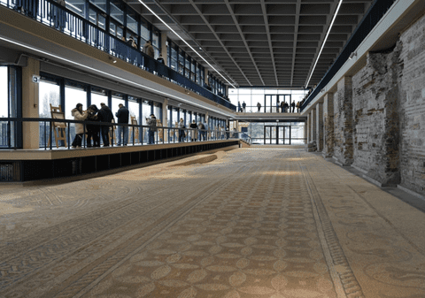 Cel mai mare mozaic din sud-estul Europei se redeschide la Constanța