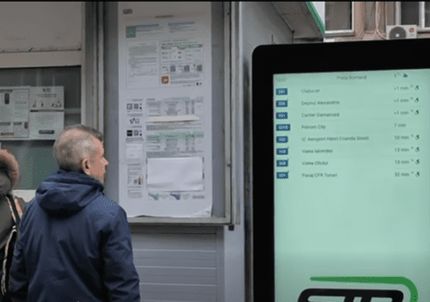 Primele panouri digitale în stațiile STB din București. În ce zone au fost puse în funcțiune