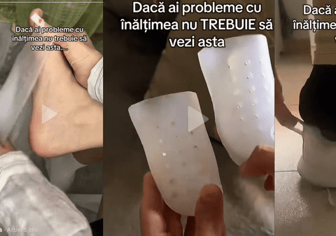 Ce riscuri de sănătate implică purtarea prelungită a tălpilor din silicon care „te fac mai înalt”. Radu Paraschiv, doctor ortopedie-traumatologie: „Pot genera tulburări de mers”