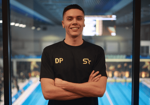 David Popovici a concurat alături de alte șapte nume mari ale înotului mondial la „Sprint with the Stars” din România