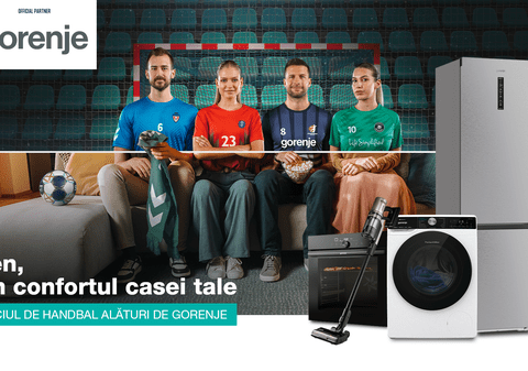 Gorenje susține EHF EURO Masculin 2026, competiția care adună cele mai bune echipe ale Europei